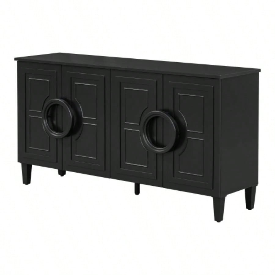 USTYLE Four - door sideboard with French - Inspired, Suitable Living Rooms, Entrance and Study Rooms
