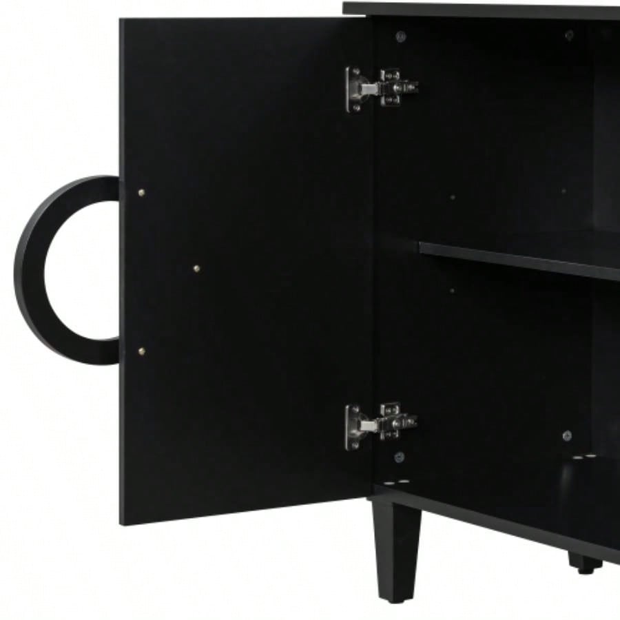 USTYLE Four - door sideboard with French - Inspired, Suitable Living Rooms, Entrance and Study Rooms