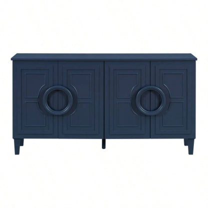 USTYLE Four - door sideboard with French - Inspired, Suitable Living Rooms, Entrance and Study Rooms