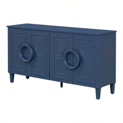 USTYLE Four - door sideboard with French - Inspired, Suitable Living Rooms, Entrance and Study Rooms