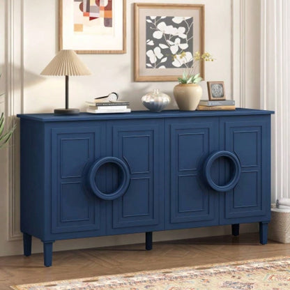 USTYLE Four - door sideboard with French - Inspired, Suitable Living Rooms, Entrance and Study Rooms