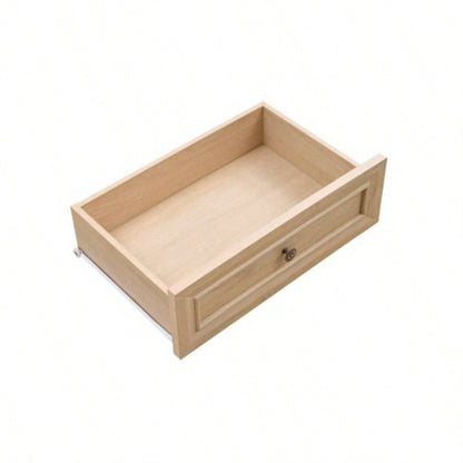 Farmhouse Style Kitchen Storage Cabinet, Large Wall Cabinet with Drawers and Doors in Roman Column Shape, Wooden Coffee Bar, Wine Cooler Living Room Hallway