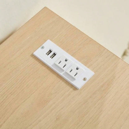 Farmhouse Style Kitchen Storage Cabinet, Large Wall Cabinet with Drawers and Doors in Roman Column Shape, Wooden Coffee Bar, Wine Cooler Living Room Hallway