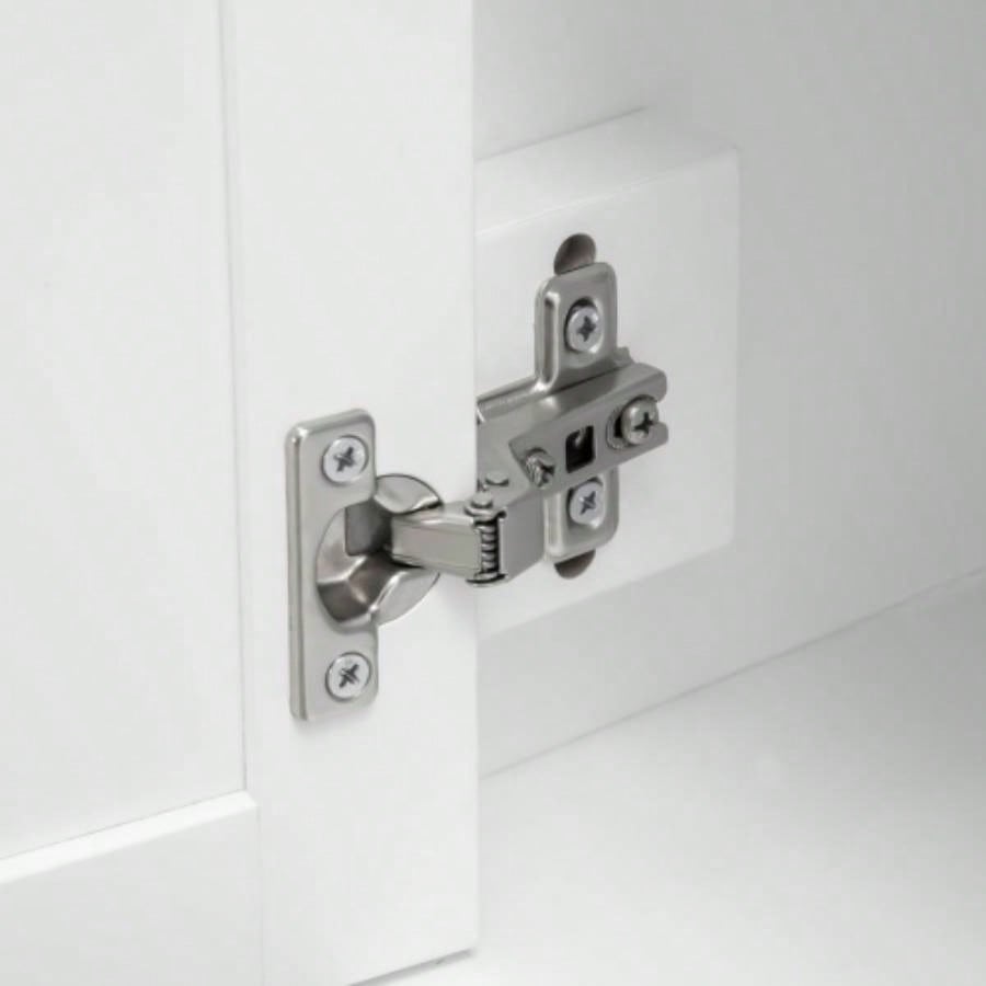 HOMCOM Sideboard Buffet Cabinet, Modern Kitchen Cabinet with 2 Drawers and Adjustable Shelves, Coffee Bar Cabinet, White