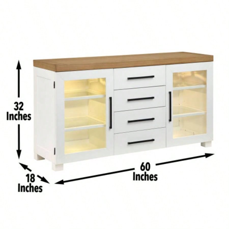 Magnolia - Server - White