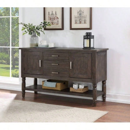 Hutchins - Server - Dark Brown