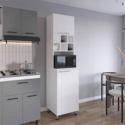 Kitchen Pantry, 2 Doors, 4, 8 Shelves