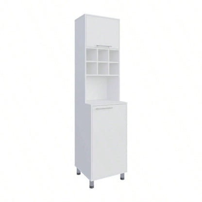 Kitchen Pantry, 2 Doors, 4, 8 Shelves