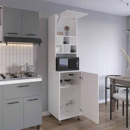 Kitchen Pantry, 2 Doors, 4, 8 Shelves