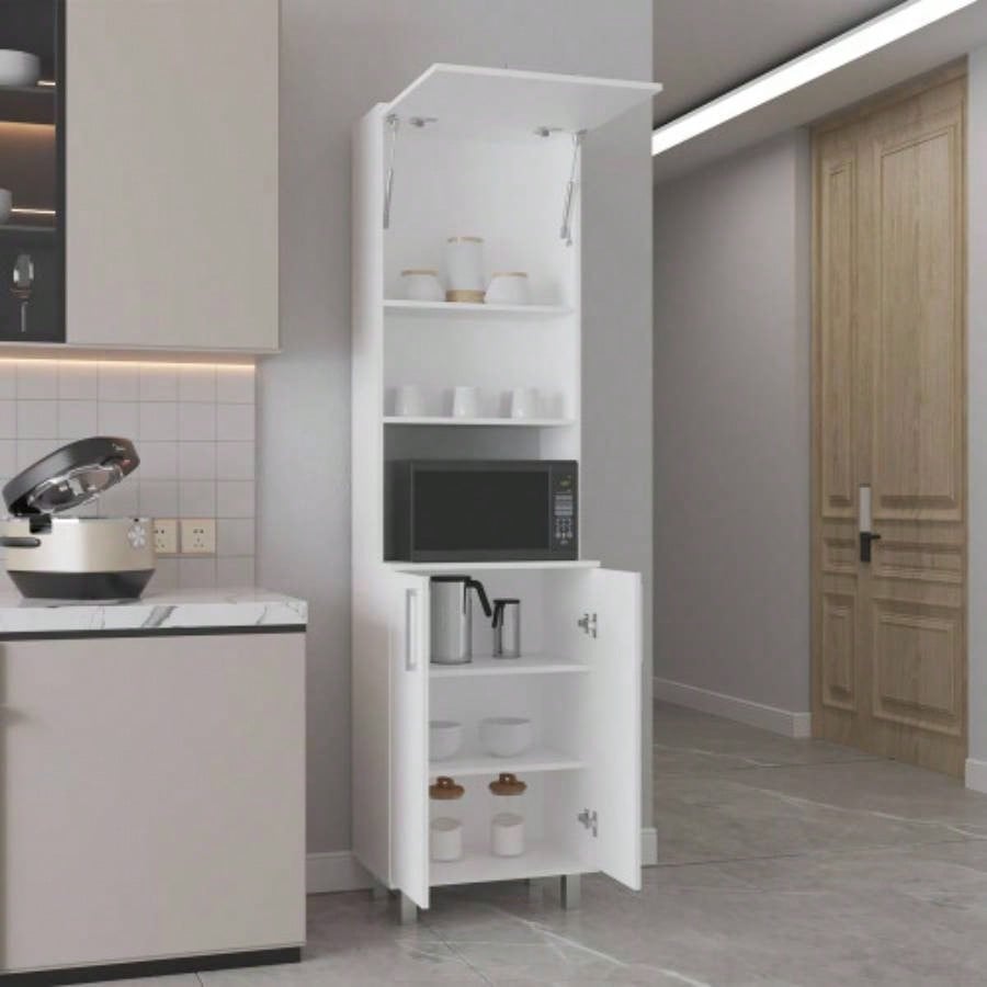 Kitchen Pantry, 3 Doors, 4, 5 Shelves