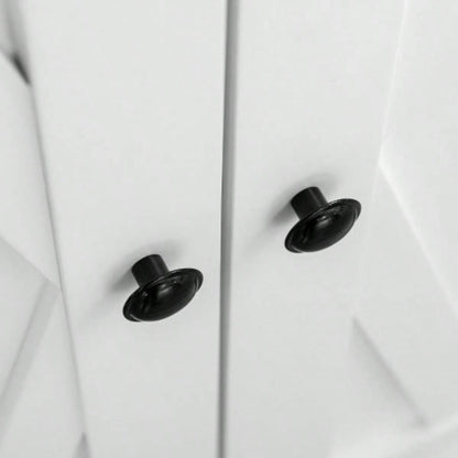 HOMCOM 70.75 Farmhouse Kitchen Pantry Cabinet, Freestanding Tall Storage Cabinet with 4 Barn Doors and Adjustable Shelves Dining Room, White