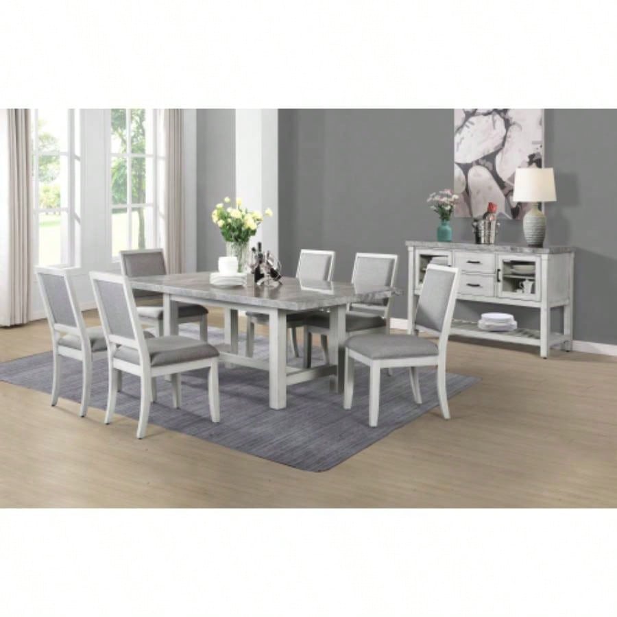 Canova - Marble Top Server - Gray