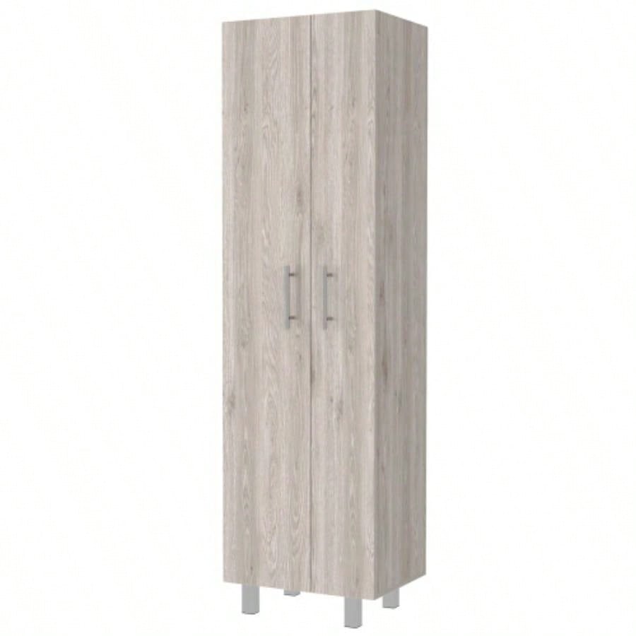 Norway Broom Closet Pantry, Five Shelves, Double Door Cabinet, Four