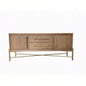 Metal Base Latte Sideboard