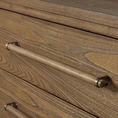 Metal Base Latte Sideboard