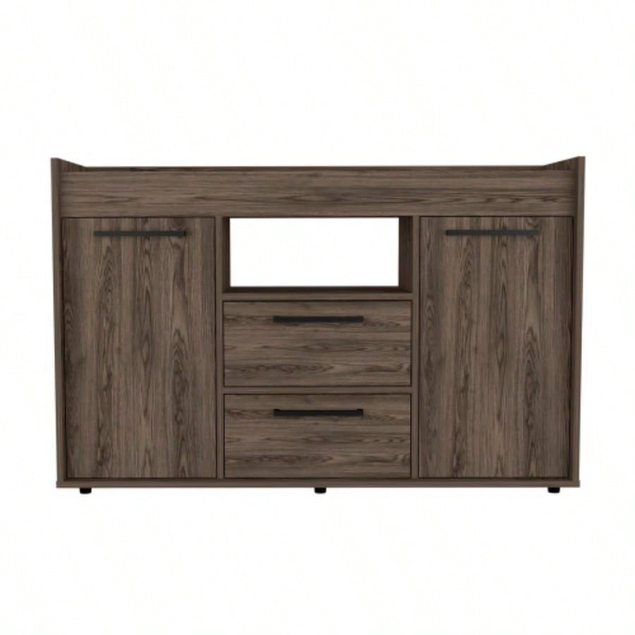 Chapella 2 - Drawer Sideboard Dark Walnut