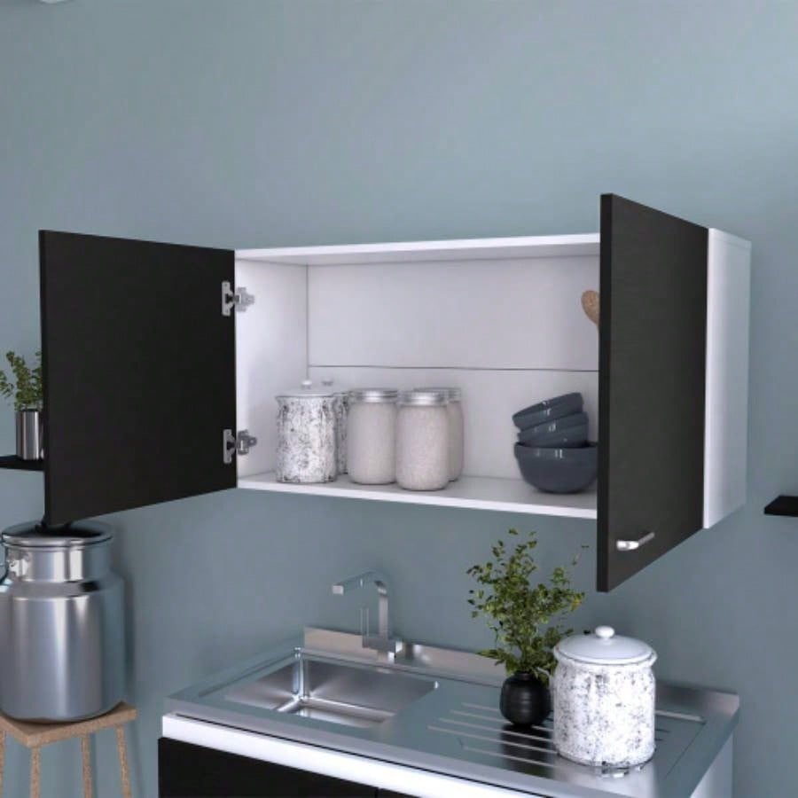 Carbon Espresso Rectangle 2 - Door Wall Cabinet