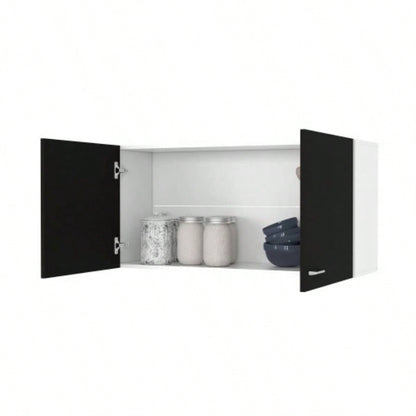 Carbon Espresso Rectangle 2 - Door Wall Cabinet
