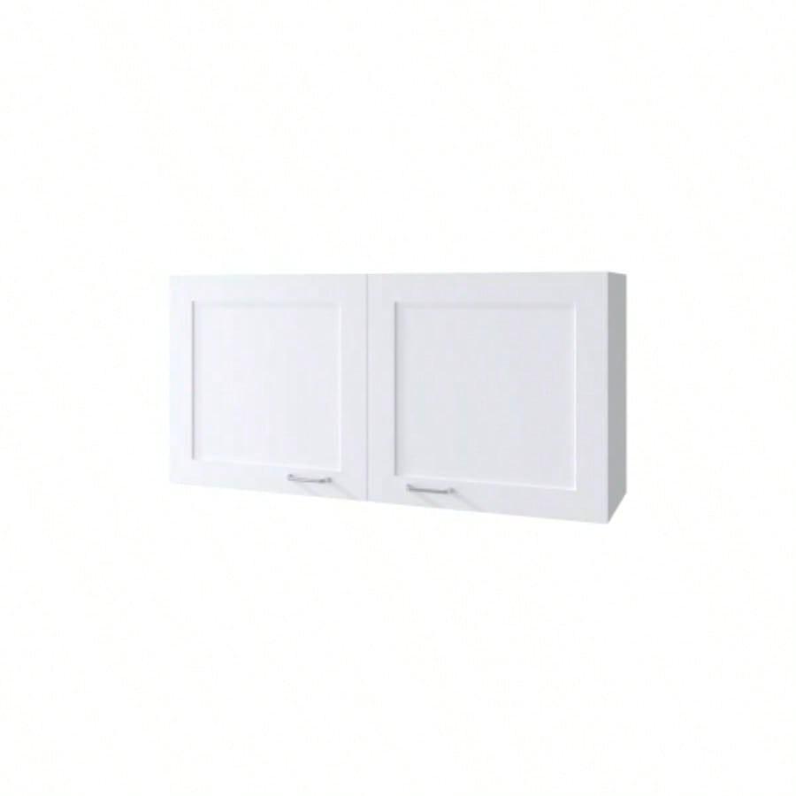FM FURNITURE Nakya Kitchen Wall Cabinet with 2 Doors, White