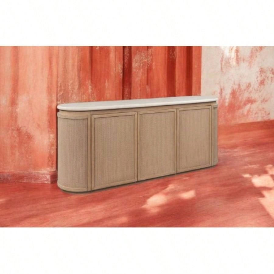 Stone Top and Rope Front Server