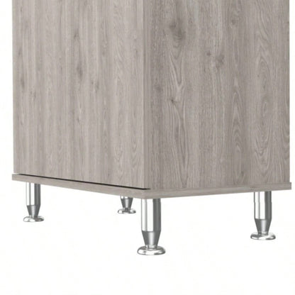 Bay Area Pantry, Two Door Cabinets, One Drawer, Four Adjustable Metal