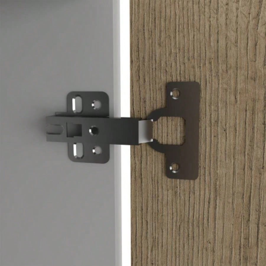 Utility Sink, Double Door Cabinet, Stainless Steel Countertop