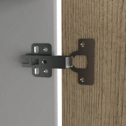 Utility Sink, Double Door Cabinet, Stainless Steel Countertop