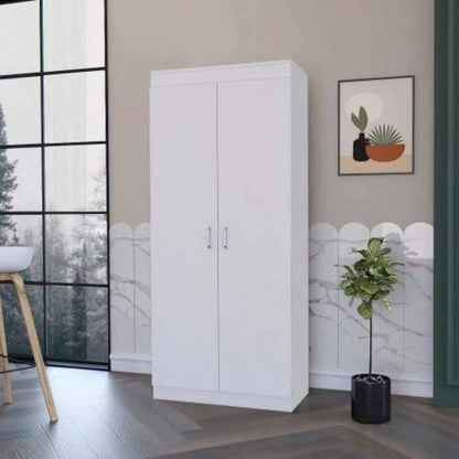 Cherry Hill 5 - Shelf Pantry Cabinet White