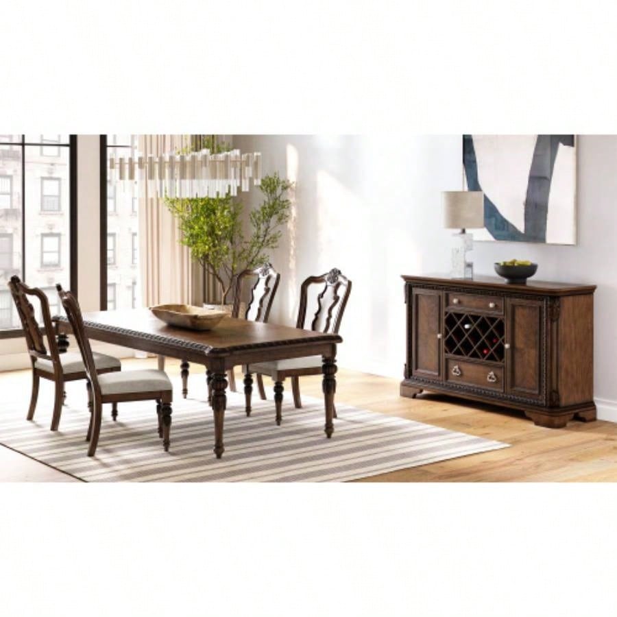 Mahogany Traditional Server