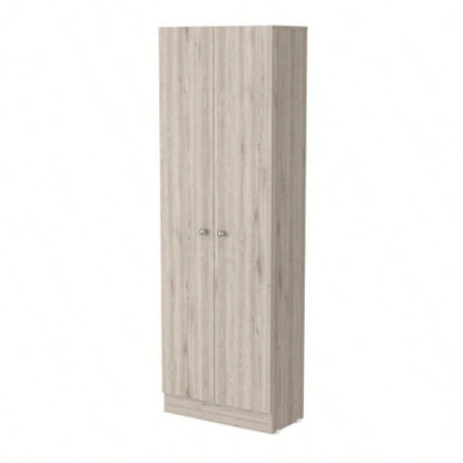 Buxton Rectangle 2 - Door Storage Tall Cabinet Light