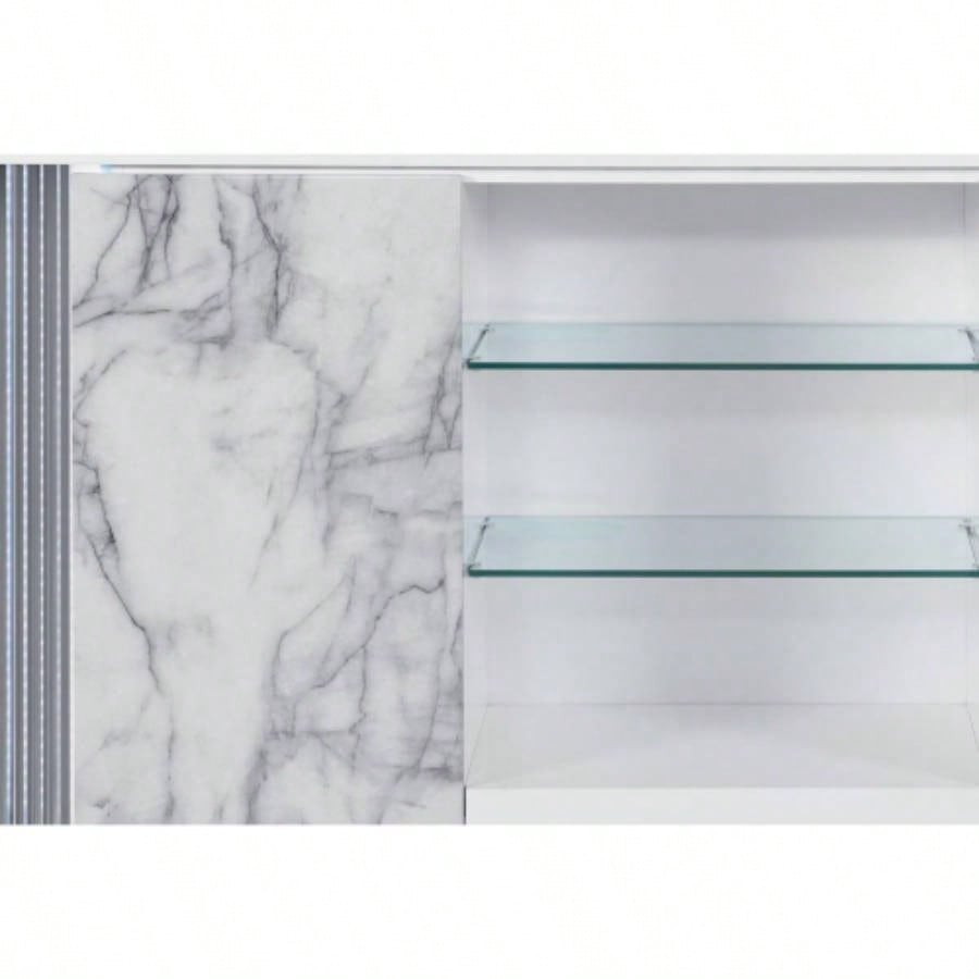 MOON WHITE MARBLE BUFFET
