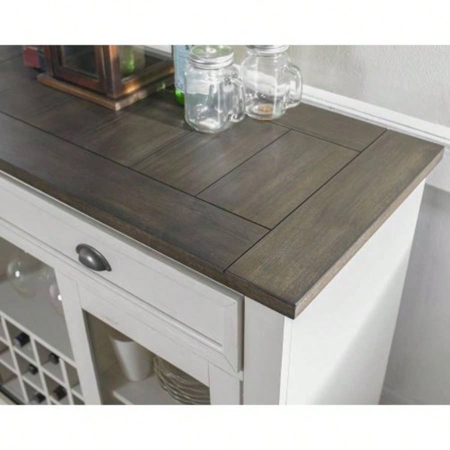 Cayla - Server - Dark Oak White