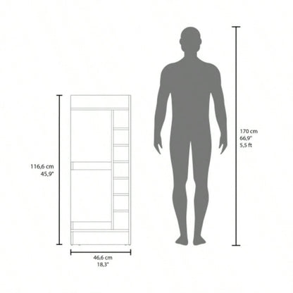 Lyman 46 Tall 3 - Tier Corner Bar Cabinet with Fourteen Wine Bottle Cubbies, Living Room, Liquor Cabinet, Storage Cabinet Black