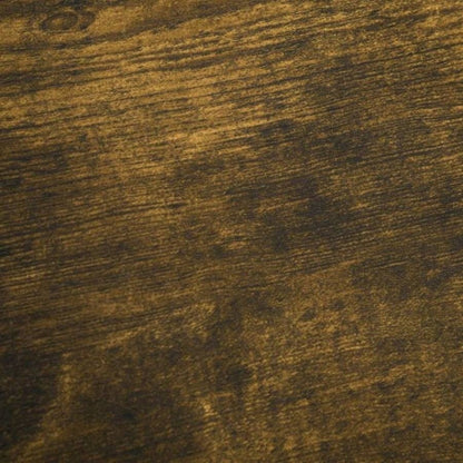 HOMCOM Industrial Wine Cabinet, Sideboard Storage Cabinet, Serving Bar Buffet with Sliding Barn Door and 6 - Bottle Wine Rack, Brown