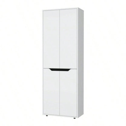 White 5 - Shelf Kitchen Pantry