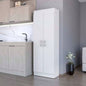 White 5 - Shelf Storage Pantry Cabinet