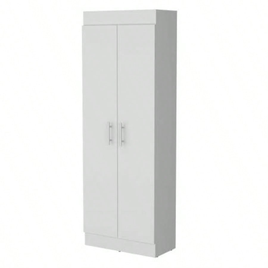 White 5 - Shelf Storage Pantry Cabinet