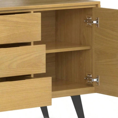 Lowry - Sideboard Buffet - Oak Veneer