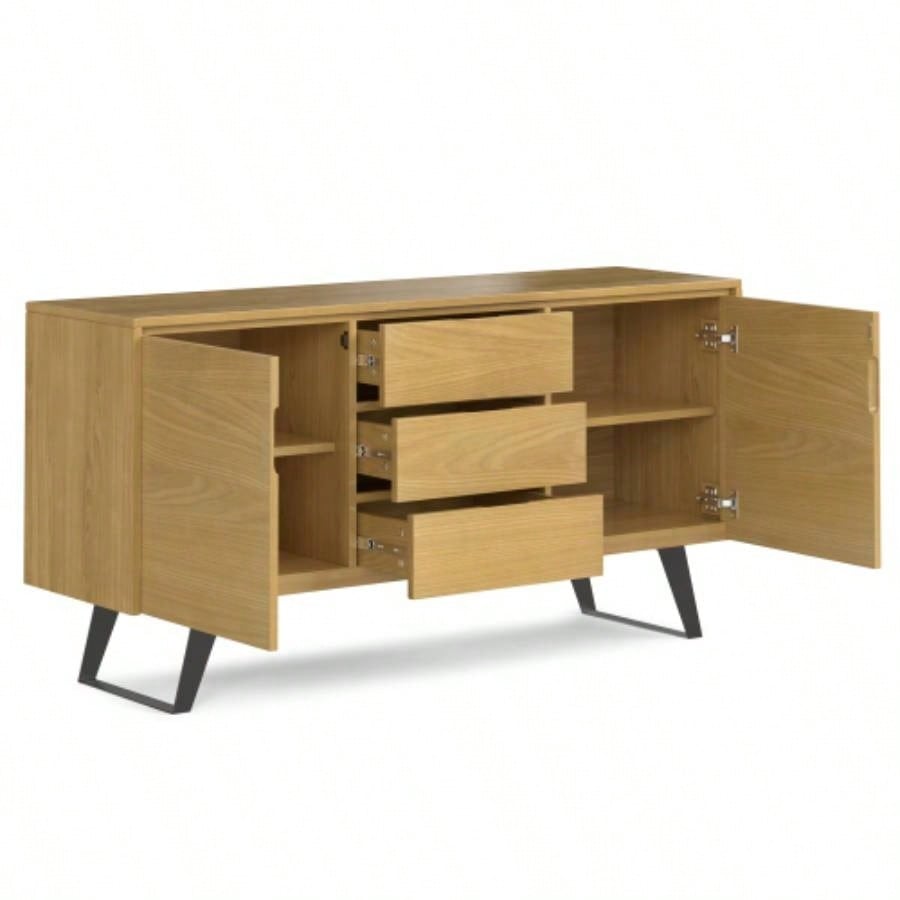 Lowry - Sideboard Buffet - Oak Veneer
