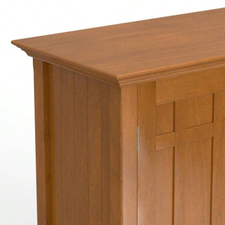 Bedford - Sideboard Buffet and Wine Rack - Light Golden Brown