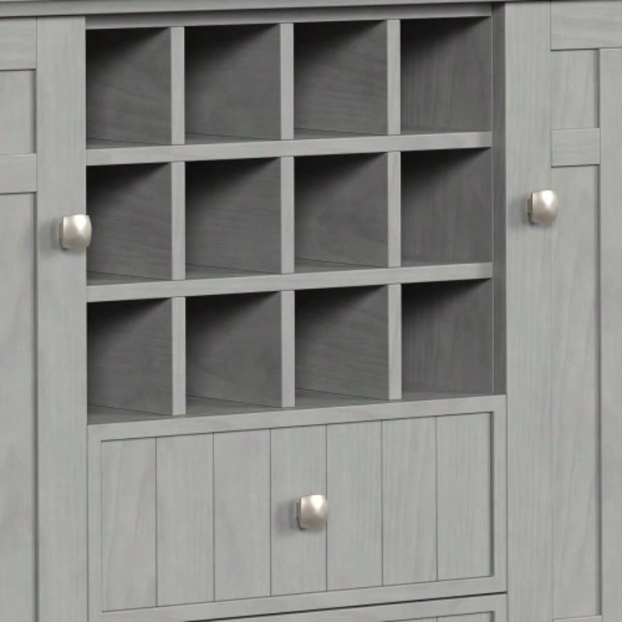 Bedford - Sideboard Buffet and Wine Rack - Fog