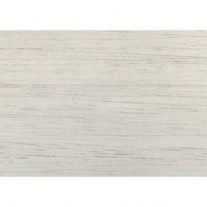 Antique White 1pc Server with Rosy Brown Top 2 Storage Cabinets Adjustable Shelves Wooden Dining Kitchen Furniture