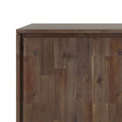 Lowry - Sideboard Buffet - Rustic Natural Aged Brown