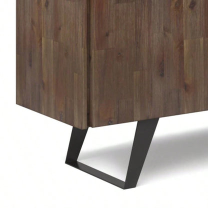 Lowry - Sideboard Buffet - Rustic Natural Aged Brown
