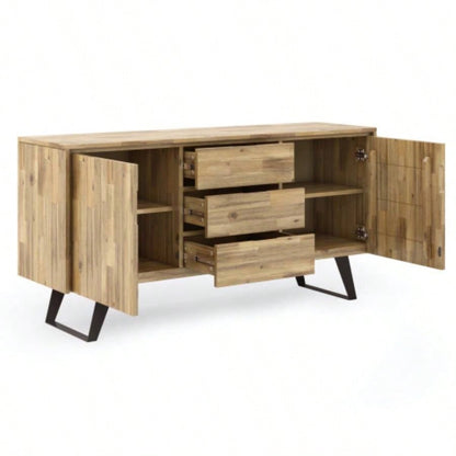 Lowry - Sideboard Buffet - Distressed Golden Wheat