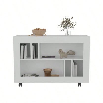 Norwood Table Cart, Living room, White