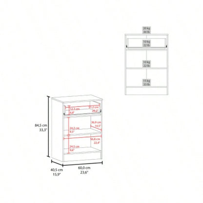 Coffee Cart Netal, Black
