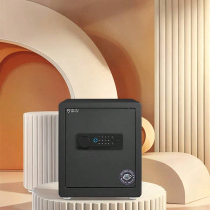 1.52 Cuft Safe Box, Solid Alloy Steel Office Hotel Home Safe, Security Digital Safes Box with Electronic Keypad, Spare Key, Alert, Mute Mode, Anti - Theft Safe Document Money Valuable