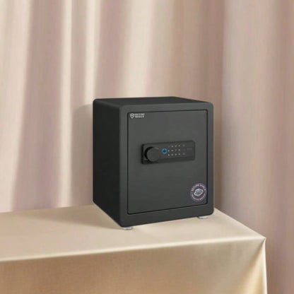 1.52 Cuft Safe Box, Solid Alloy Steel Office Hotel Home Safe, Security Digital Safes Box with Electronic Keypad, Spare Key, Alert, Mute Mode, Anti - Theft Safe Document Money Valuable