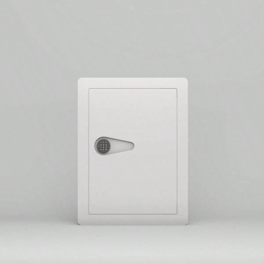 Digital Wall Hidden Safe Flat, Electronic, Steel, Keypad, Home or Business Heavy Duty Wall Mount Safe Protect Money, Jewelry, Passports Storage